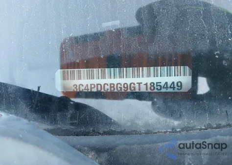 2016 Dodge Journey Sxt z USA, uszkodzony, nr VIN 3C4PDCBG9GT185449